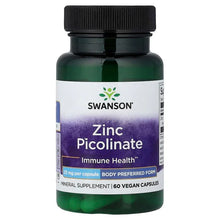 Swanson_ZincPicolinate_22mg_60VeganCapsules - Brands For Less USA