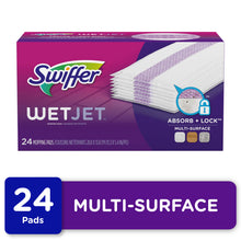 Swiffer Wet Jet Pad Refills, Unscented, 24 Count