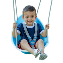 Swurfer Coconut Toddler Swing – Comfy Baby Swing Outdoor, Safe Quick Click Locking System, Easy Installation, Ages 6 - 36 Months