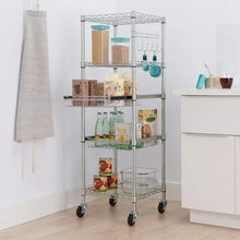 TRINITYEcoStorage5-TierNSFRackWSlidingPull-OutBaskets_Wheels3 - Brands For Less USA