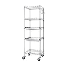 TRINITYEcoStorage5-TierNSFRackWSlidingPull-OutBaskets_Wheels7 - Brands For Less USA