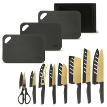 Thyme & Table 20-Piece Knife Set - Black