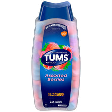 TUMS Ultra Strength Chewable Antacid Tablets, Assorted Berries, 265 ct.