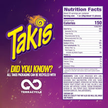 Takis Fuego Rolled Tortilla Chips, Party Size, 24.7 oz.