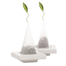 Tea Forté Keepsake Bundle with 26 Pyramid Infusers, 1 Café Cup and Tea Trays