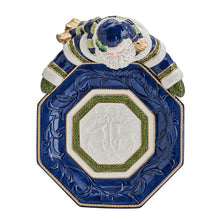Telluride Blue Santa Serving Bowl