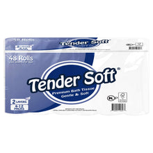 Tender Soft Bath Tissue, 2-Ply, 264 Sheets, 48 Rolls