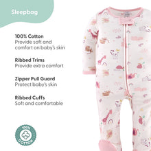 ThePeanutshellLayetteGiftSetforBabyGirls_23EssentialPieces_PinkRainbowSafariAnimals2 - Brands For Less USA