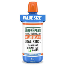 TheraBreath Icy Mint Mouthwash, 1L, 2 pk.