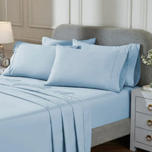 TheraLuxe by Therapedic 300 Thread Count 6-piece Peached Percale Sheet Set