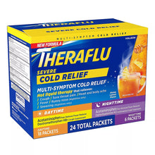 Theraflu MultiSymptom Severe Cold Relief Medicine/Nighttime Severe Cold and Cough Relief, 24 ct.