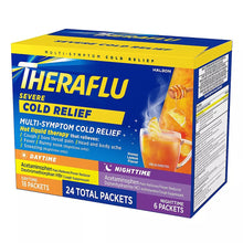 Theraflu MultiSymptom Severe Cold Relief Medicine/Nighttime Severe Cold and Cough Relief, 24 ct.