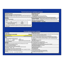 Theraflu MultiSymptom Severe Cold Relief Medicine/Nighttime Severe Cold and Cough Relief, 24 ct.