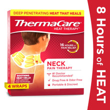 ThermaCare Shoulder, Writst, Neck, & Back Pain Relief Heat Wraps, 4 Ct - Brands For Less USA