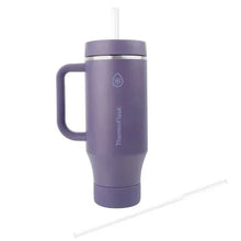 ThermoFlask 40 oz Insulated Stainless Steel Tumbler with Handle and Straw Lid, 2-pack - Brands For Less USA