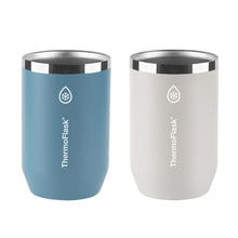 ThermoFlask Standard 12oz Can Cooler, 2-in-1 Insulated Can Cooler Cup, 2-pack