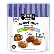 ThreeDogBakeryPeanutButter_Vanilla_Oats_AppleFlavorSoftDogTreats_26oz.Bag - Brands For Less USA