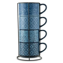 Thyme-Table-4-Pack-Stacking-Mugs-Blue-Flowers-and-Blue-Shapes-11-1-fl-oz-Stoneware_ab97bd5d-d913-425a-a817-b889e0fb05f7.b7e5fd832b3b36718dd4f411ce84f841 - Brands For Less USA
