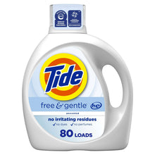 Tide Free & Gentle Laundry Detergent Liquid, 34 fl oz, 25 Loads