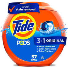 Tide PODS Liquid Laundry Detergent Pacs, Original Scent, 42 Count
