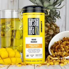 Tiesta Tea Maui Mango Herbal Loose Leaf Tea Bundle, Two 1 lb. Bags & 5.5 oz Tin - Brands For Less USA