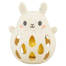 Tiger Tribe Bunny Silicone Baby Rattle – Soft BPA-Free Sensory Toy with Gentle Sound for Newborns & Infants 0–2 Years