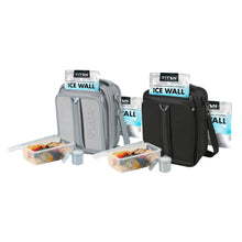Titan Arctic Zone Fridge Cold, Crush Resistant Lunch Pack with 2 Ice Walls, 2-pack