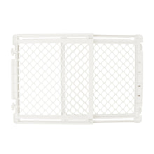 Toddleroo by North States Stairway Secure Baby Safety Gate, 27"-41", Soft White