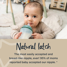 Tommee Tippee Closer to Nature Soft Feel Silicone Baby Bottle, Slow Flow Breast-like Nipple with Anti-Colic Valve, Stain and Odor Resistant, 5oz, 2 Count