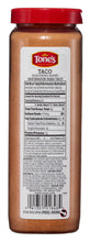 Condimento para tacos Tone's, 23 oz.