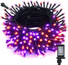 ToodourOrange-PurpleHalloweenLights-82ft200LEDPlugin-_1 - Brands For Less USA