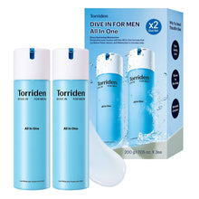 Torriden Dive In for Men All In One Moisturizer, 7.05 oz, 2-pack