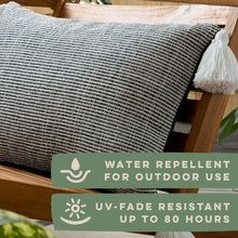 Town & Country Terra Alara Ribbed Texture Decorative Pillow, Choose Size