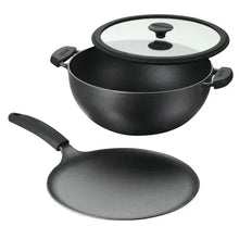Tramontina3-pieceCastIron7-quartDeepKadai_FlatTawaCookwareSet2 - Brands For Less USA