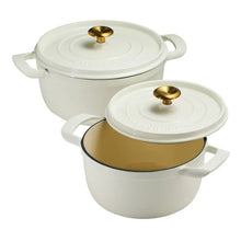 Tramontina 4-quart & 6-quart Enameled Cast Iron Round Dutch Oven, 2-pack