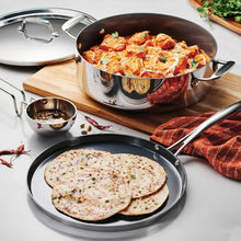 Tramontina6.5QtCoveredCasserole_12-inchDosaTawa_TadkaSet - Brands For Less USA