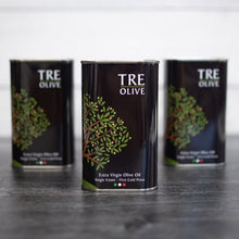 Tre Olive Harvest Variety Gift Box Extra Virgin Olive Oil 3-Pack