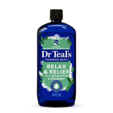 Tree Hut Shea Sugar Scrub Moroccan Rose & Dr Teal's Relax & Relief Foaming Bubble Bath with Pure Epsom Salt, Eucalyptus & Spearmint, 34 fl.oz. Bundle