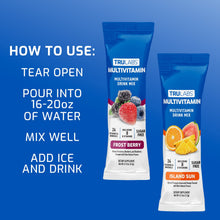 TruLabs Multivitamin Drink Mix Powder Island Sun and Frost Berry 30 ct.