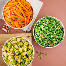 Trudeau Porcelain Serving Bowl Set, 3-piece