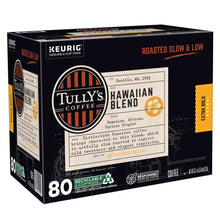 Tully's Coffee Hawaiian Blend K-Cups Pods, 80-count