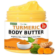 Turmeric Face Cream – All Natural Skin Brightening Lotion – Turmeric Whipped Bod