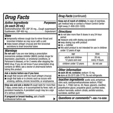 Tussin DM Cough And Congestion Relief With Maximum Strength Liquid Cough Medicine And Raspberry Menthol Flavor