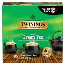 Twinings Pure Green Tea, 2 g, 100-count
