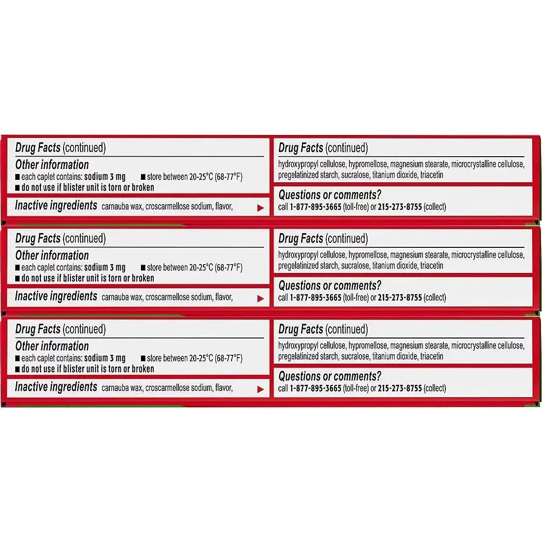 Tylenol Sinus Severe Non-Drowsy Day Cold and Flu Caplets, 3 x 24 Count ...