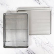 USA Pan Half Sheet, Cookie Sheet & Cooling Rack Set
