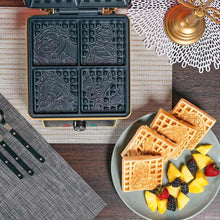 UncannyBrandsDisneyBeautyandtheBeastWaffleMaker4-_5 - Brands For Less USA