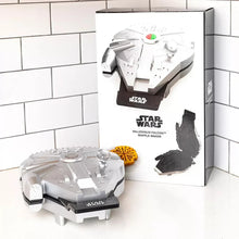 UncannyBrandsStarWarsDeluxeMillenniumFalconWaffleMaker1 - Brands For Less USA