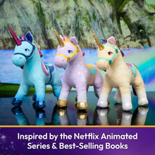 UnicornAcademyOfficialCinderPlushToy-UnicornStuffedAnimal-UnicornToysforGirlsAges1-Up-Orange-71-_2 - Brands For Less USA
