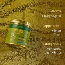 VAHDAM, Organic Moringa Powder (2.47oz) Non-GMO & Gluten Free Moringa Oleifera, Direct from Source